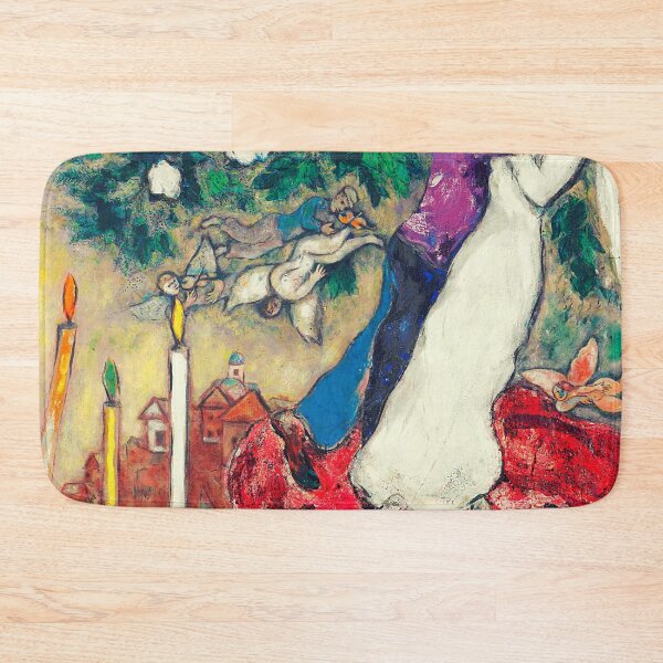 Item preview, Marc Chagall The Three Candles, 1938-1940 Oil on canvas designed and sold by Matari-matari.
