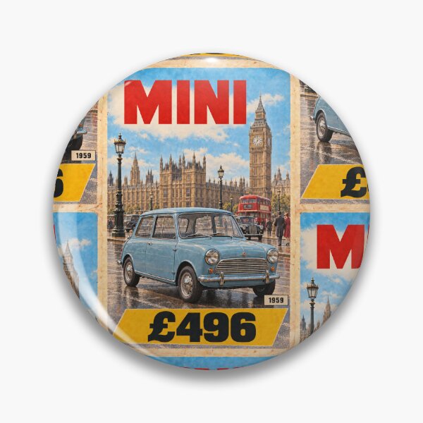 Artikelvorschau, Klassischer MINI von 1959 in London entworfen und verkauft von The Drawing Office.
