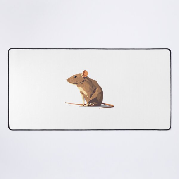 Item preview, Cute Cartoon Rat Illustration Design for Animal Lovers designed and sold by Shaanto's Graph.