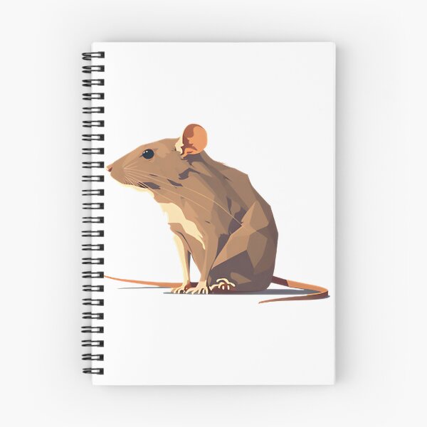 Item preview, Cute Cartoon Rat Illustration Design for Animal Lovers designed and sold by Shaanto's Graph.