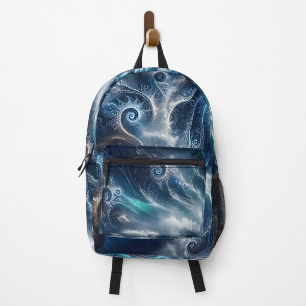 Item preview, Swirling Blue Ocean Vortex Fractal designed and sold by Sybille-Yates.
