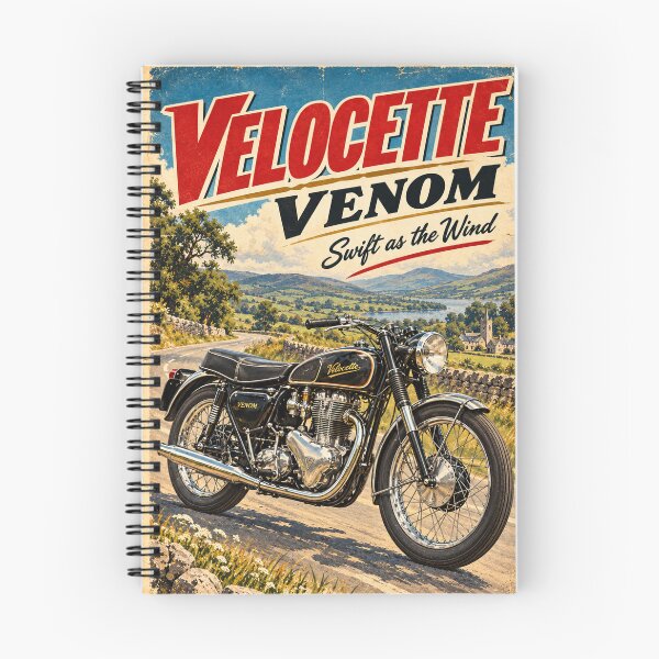 Item preview, Velocette Venom – Swift as the Wind designed and sold by the2oldboys.
