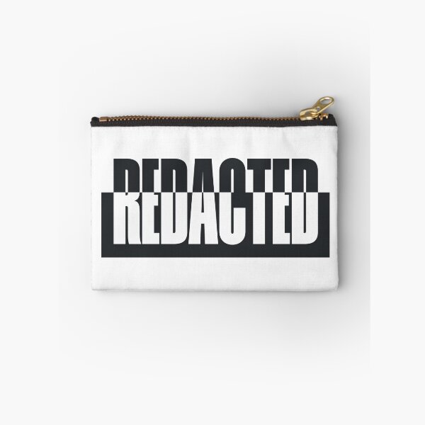 Item preview, REDACTED Bold Censored Typography by ANAMANA designed and sold by WoundedCoffin.