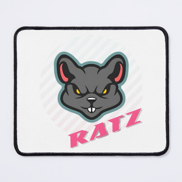 Item preview, Angry Pink Rat Illustration Cute Cartoon Rodent Design designed and sold by Shaanto's Graph.