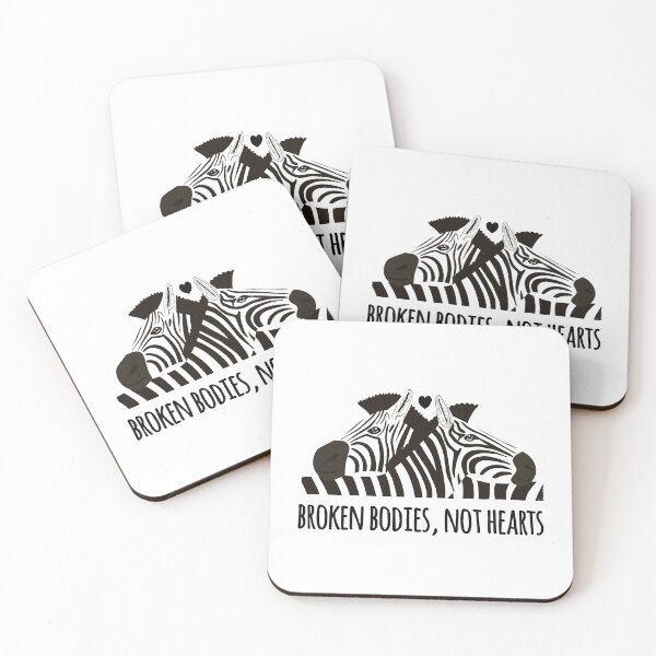 Artikelvorschau, EDS-Aufklärung Zebra – Gebrochene Körper, nicht Herzen entworfen und verkauft von Jesabee Designs.
