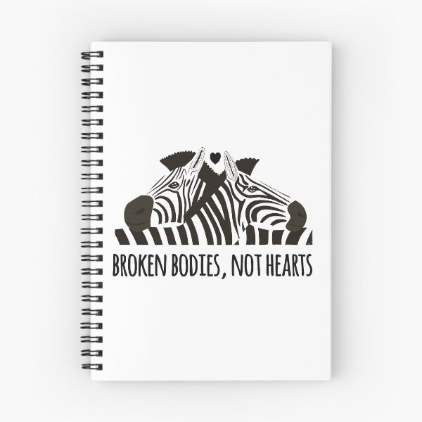 Item preview, EDS Awareness Zebra Broken Bodies Not Hearts designed and sold by Jesabee Designs.