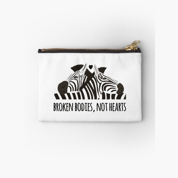 Item preview, EDS Awareness Zebra Broken Bodies Not Hearts designed and sold by Jesabee Designs.