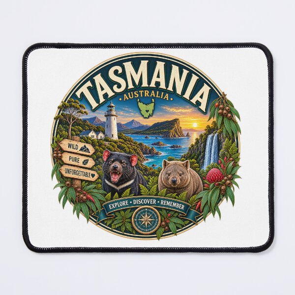 Item preview, Tasmania, Australia – Wilderness, Nature & Adventure designed and sold by Wandervogel123.
