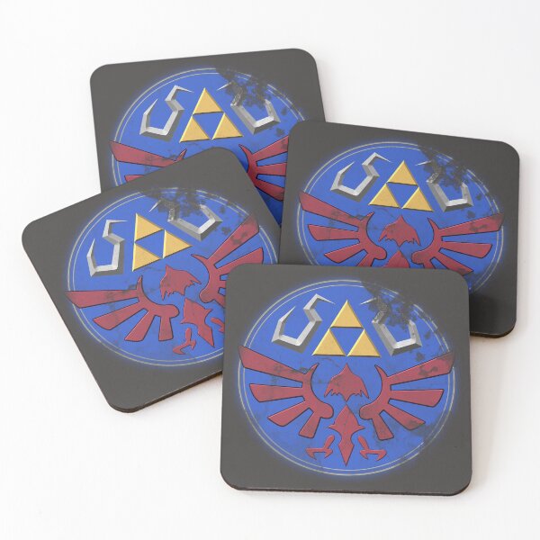 Item preview, Blue Hero's Crest Ancient Legend Retro Emblem designed and sold by Fan Art Station .