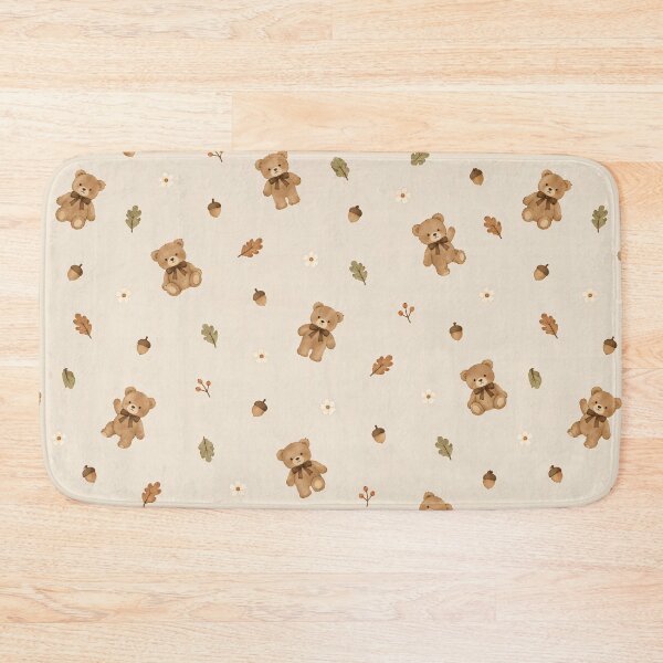 Item preview, Woodland Teddy Bear Acorn Pattern designed and sold by Luv4tete.