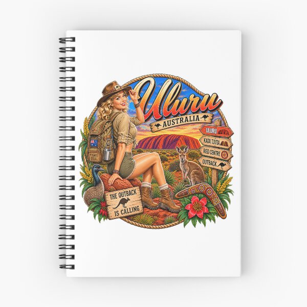 Item preview, Uluru Australia – Outback Red Centre Adventure designed and sold by Wandervogel123.