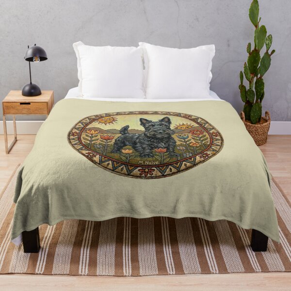 Item preview, Scottish Terrier Print: The Circumbinary Paradox designed and sold by FreiherrPK.