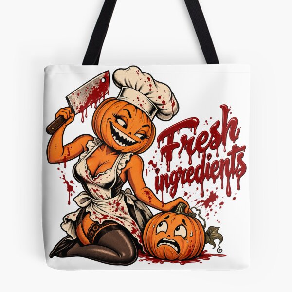 Artikelvorschau, Fresh Ingredients Killer Pumpkin Chef entworfen und verkauft von CoolContent Factory.
