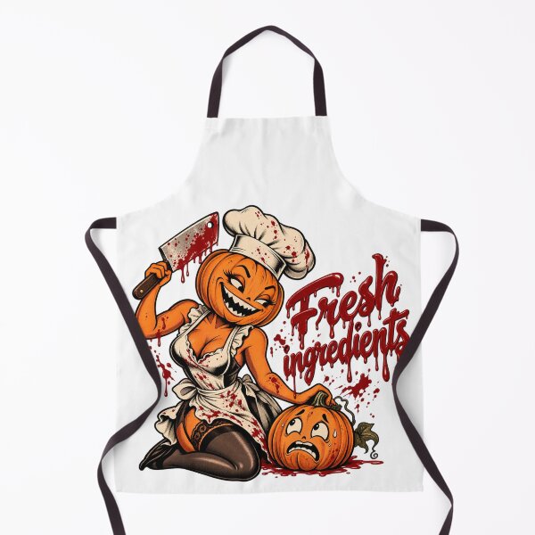Artikelvorschau, Fresh Ingredients Killer Pumpkin Chef entworfen und verkauft von CoolContent Factory.