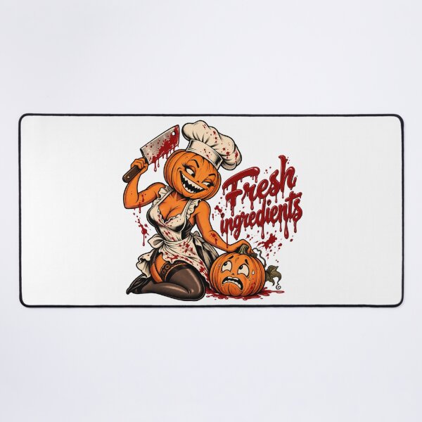 Item preview, Fresh Ingredients Killer Pumpkin Chef designed and sold by CoolContent Factory.