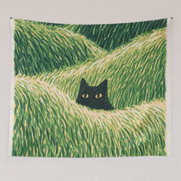 Item preview, Whiskers in the Wild Grass designed and sold by Venon28.