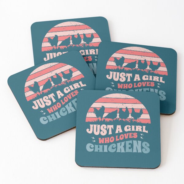 Item preview, Girl Who Loves Chickens Vintage Sunset Graphic Tee designed and sold by Teeleo.