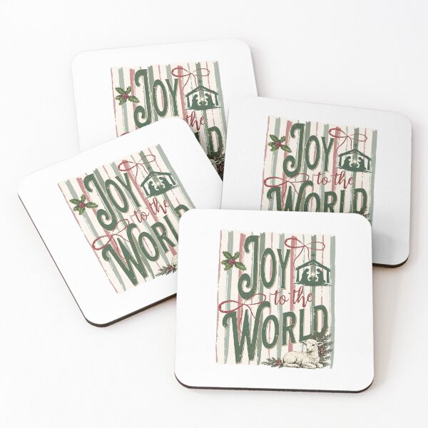 Item preview, Joy to the World Vintage Nativity Christmas T-Shirt designed and sold by HUTEND.
