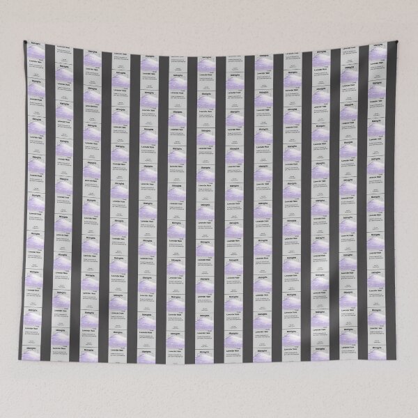 Item preview, Lavender Haze Paint Swatch Inspired Design with Artistic Brush Strokes designed and sold by AustBob.