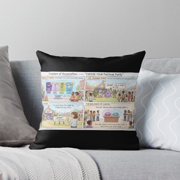Item preview, Freedom of Association – Choose your political party designed and sold by Mianku | Für das Leben.