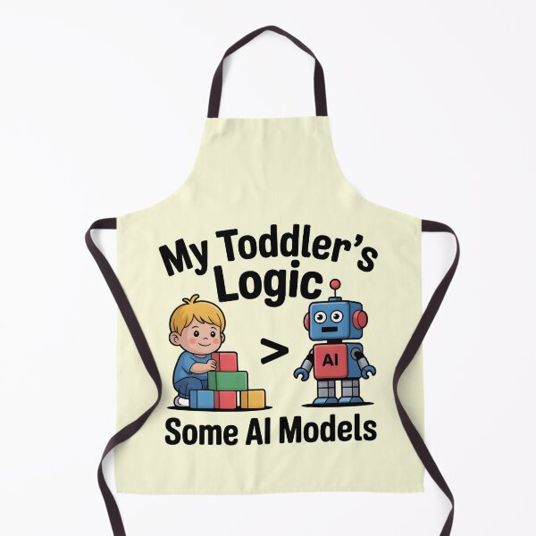 Artikelvorschau, Die Logik meines Kleinkindes > Einige KI-Modelle – Lustiges KI-Humor-Design entworfen und verkauft von Jollys-ArtShop.