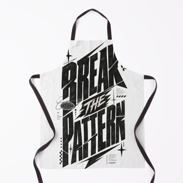 Item preview, Break The Pattern Bold Typography Motivational Poster designed and sold by @SHINTOSARTSTORE.