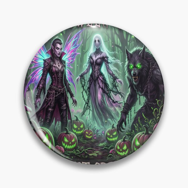 Artikelvorschau, Ein Halloween-Poster im Acid-Pixie- und Fairycore-Stil entworfen und verkauft von Solomon-Ent-144.
