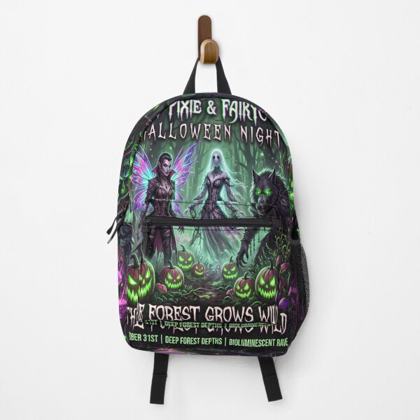 Item preview, A Acid Pixie and Fairycore themed Halloween Poster designed and sold by Solomon-Ent-144.