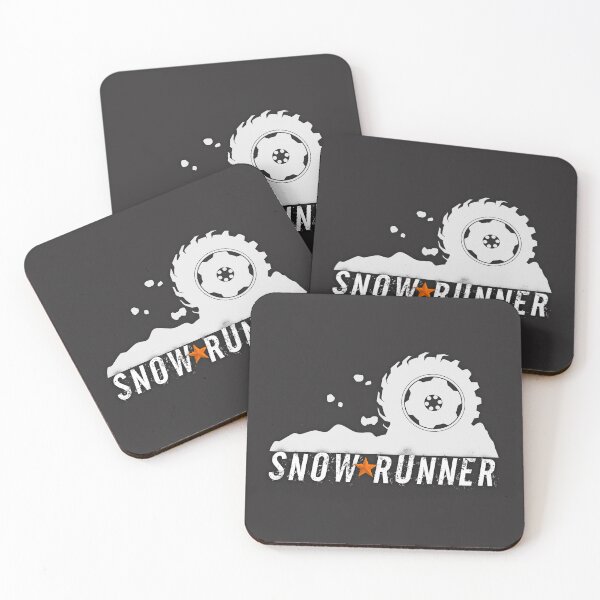 Item preview, SnowRunner Loading Screen Spin Tire | Minimalist Off-Road Silhouette designed and sold by Fan Art Station .