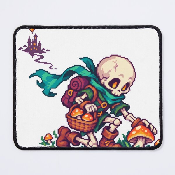 Item preview, Side Quest Specialist Mushroom Foraging Skeleton designed and sold by momololo.