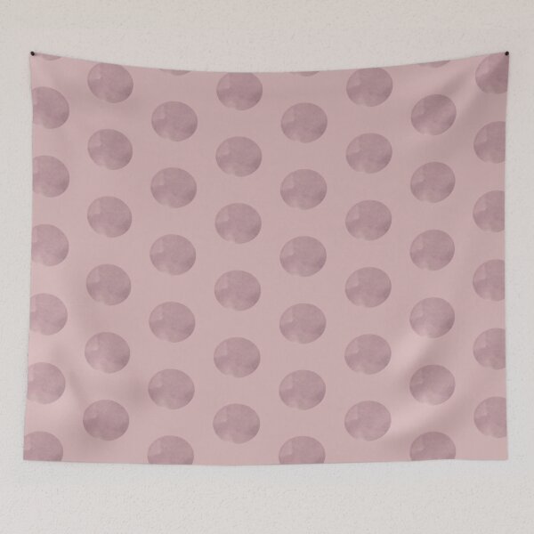 Item preview, Dusty Rose Polka Dots by ElitebyElise designed and sold by ElitebyElise.