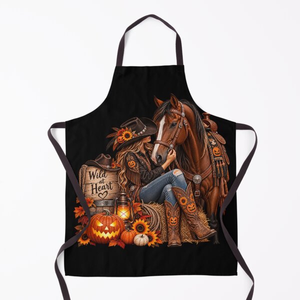 Item preview, Wild at Heart – Western Cowgirl Horse Halloween designed and sold by  QuarterHorseArt by Just my Studio.