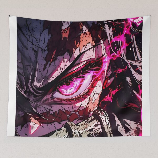 Item preview, Crimson Neon Samurai Warrior – Dark Anime Sword Fighter Cyberpunk Battle Art designed and sold by Dyan4.