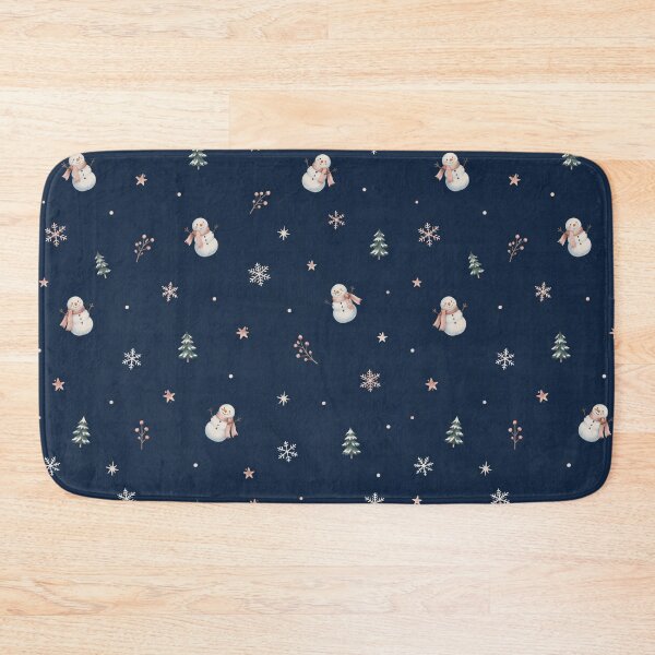 Item preview, Midnight Snowman Starry Night Pattern designed and sold by Luv4tete.