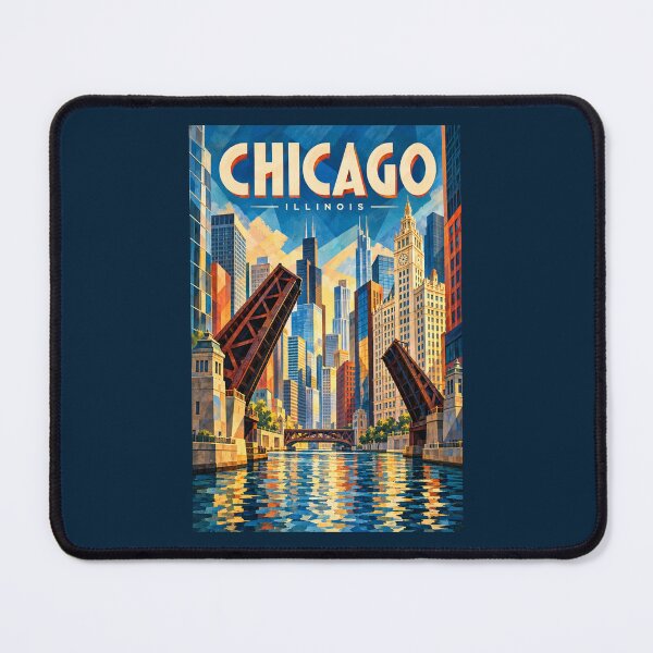 Item preview, Chicago - Illinois - USA designed and sold by GoodOldVintage.