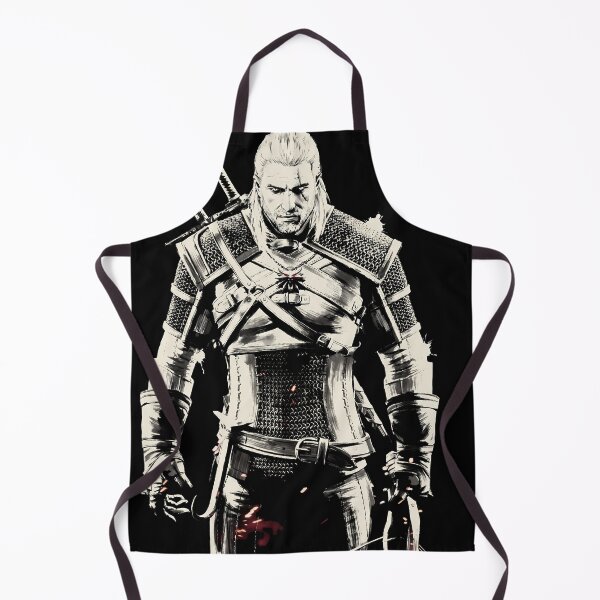 Artikelvorschau, Geralt von Riva – The Witcher Sumi-e Gaming Grafik-T-Shirt entworfen und verkauft von Senpaiwaves.