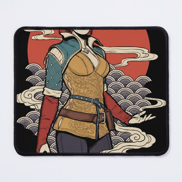 Item preview, Triss Merigold The Witcher 3 Ukiyo-e Anime Gaming Streetwear Tee designed and sold by Senpaiwaves.