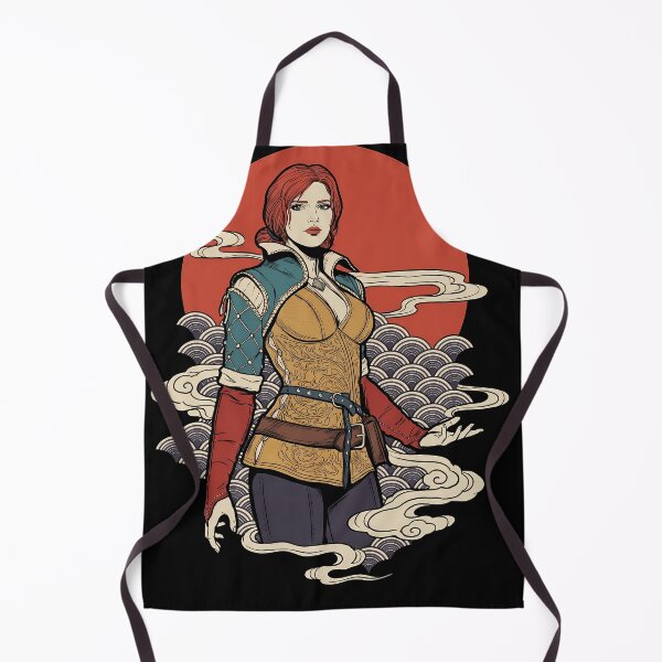 Item preview, Triss Merigold The Witcher 3 Ukiyo-e Anime Gaming Streetwear Tee designed and sold by Senpaiwaves.