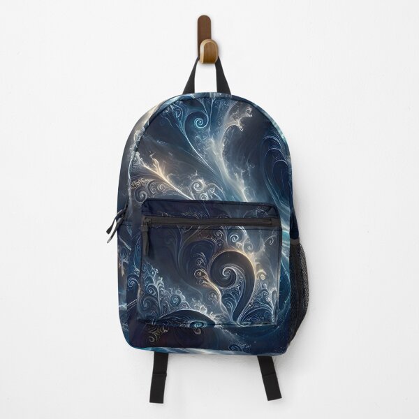 Item preview, Swirling Blue Ocean Vortex Fractal designed and sold by Sybille-Yates.