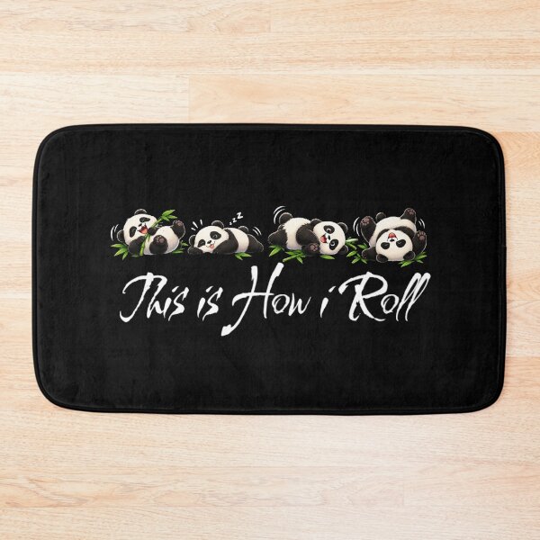 Item preview, This is How I Roll It Panda designed and sold by TheEndDesign.