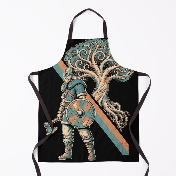 Artikelvorschau, Ein Wikinger-Krieger und Yggdrasil Valheim Retro-Videospiel-Anime-Shirt entworfen und verkauft von Senpaiwaves.