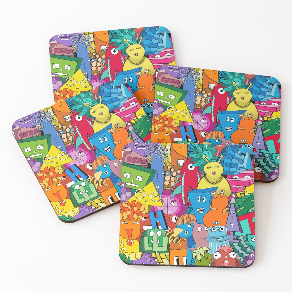Item preview, Coasters (Set of 4) designed and sold by FionaMearon.