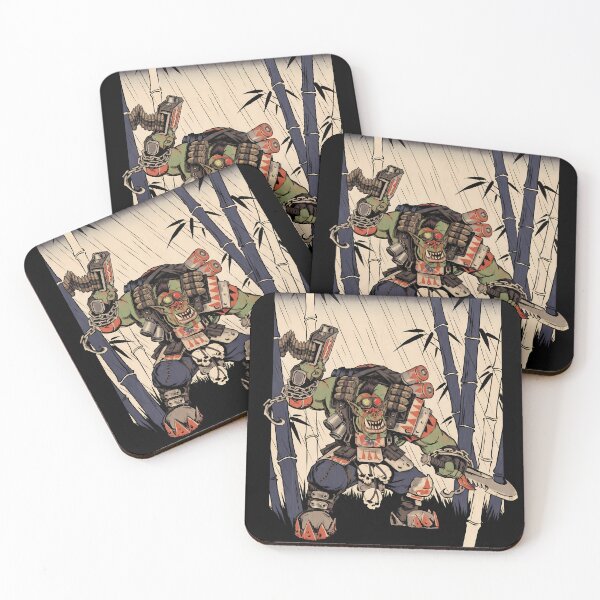 Item preview, Camiseta gráfica Ork Warhammer 40000 Ukiyo-e Gamer designed and sold by Senpaiwaves.