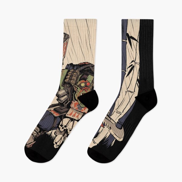 Aperçu de l'œuvre T-shirt graphique Ork Warhammer 40000 Ukiyo-e Gamer créée et vendue par Senpaiwaves.