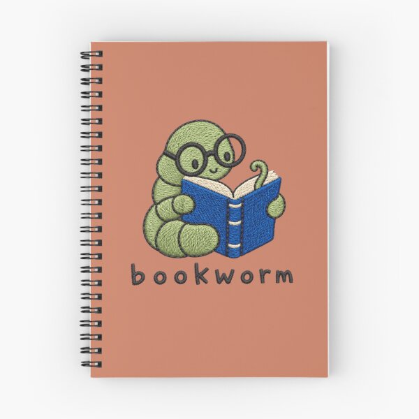Item preview, Bookworm Reader Tail Bookmark designed and sold by POD DYNASTY | Original Print On Demand T-Shirt Graphics.