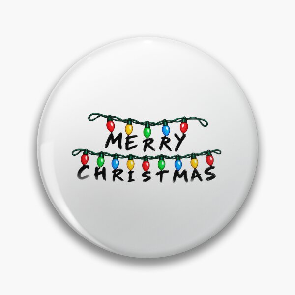 Item preview, Stranger Things Style Merry Christmas Lights Alphabet Retro Christmas designed and sold by t-patterns.