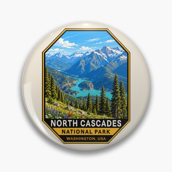 Artikelvorschau, North Cascades National Park entworfen und verkauft von Gideon Emmerich.