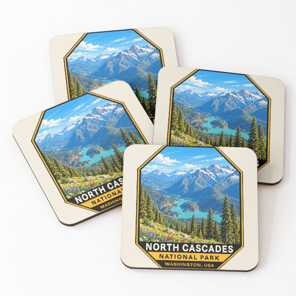 Artikelvorschau, North Cascades National Park entworfen und verkauft von Gideon Emmerich.