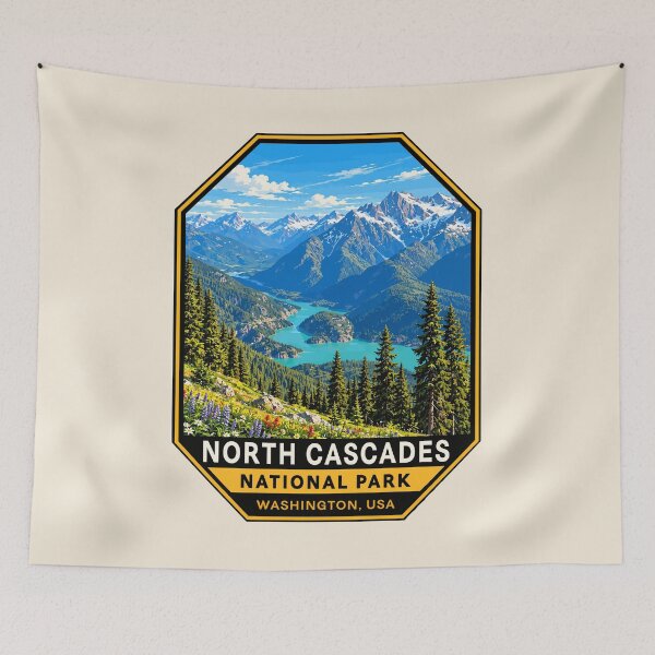 Artikelvorschau, North Cascades National Park entworfen und verkauft von Gideon Emmerich.