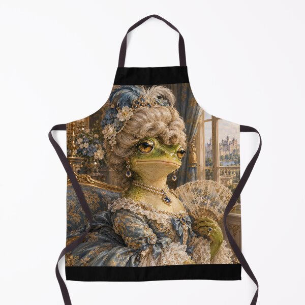 Artikelvorschau, Frosch in Gestalt einer Hofdame entworfen und verkauft von ArcaneVisionArt.
